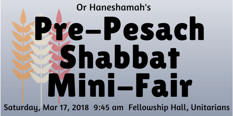 Shabbat mini fair